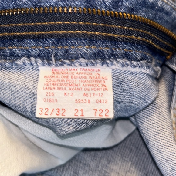 Vintage Levi 531 High Rise Jeans - Picture 6 of 8